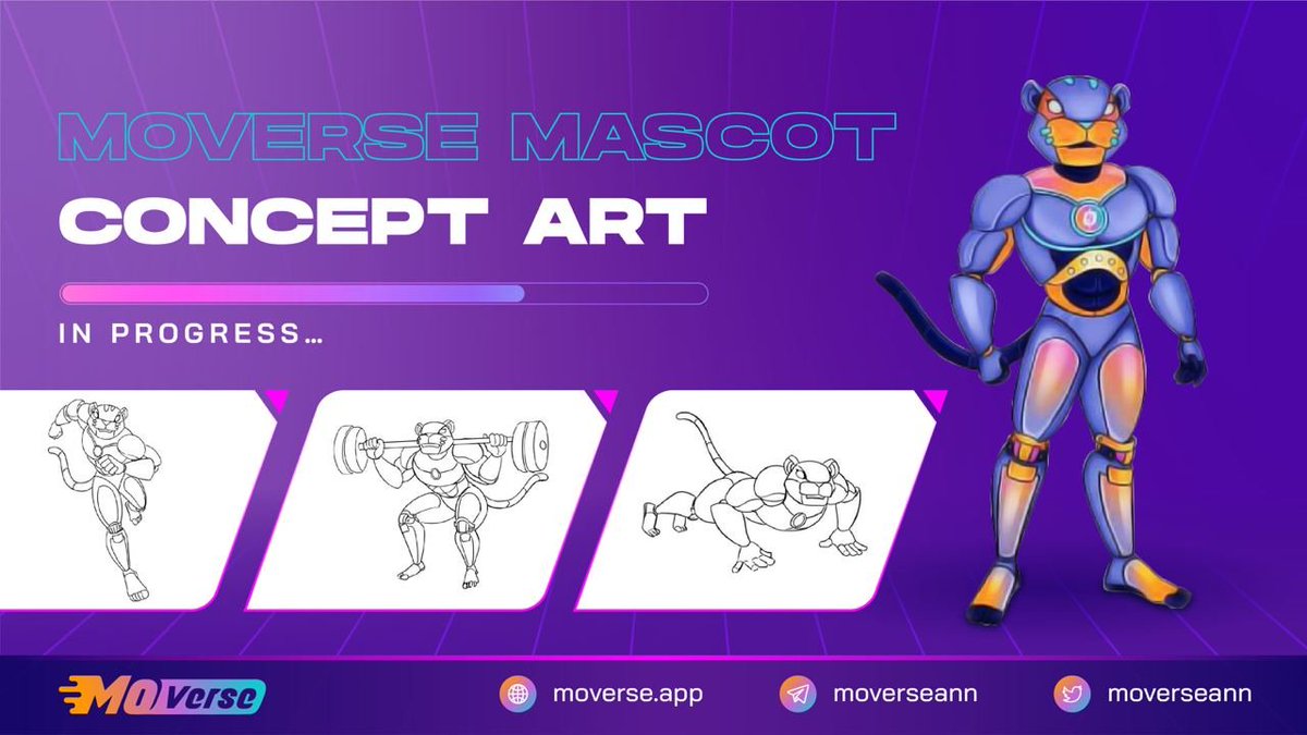 Not only fancy NFT Sneakers, our designers are also working around the clock to put Moverse's spirit into our mascot! 3 words to describe it?
🏃Fast🚀Modern💪Strong

What should we name this jaguar? The best suggestion will be nominated to become our official mascot's name.👇