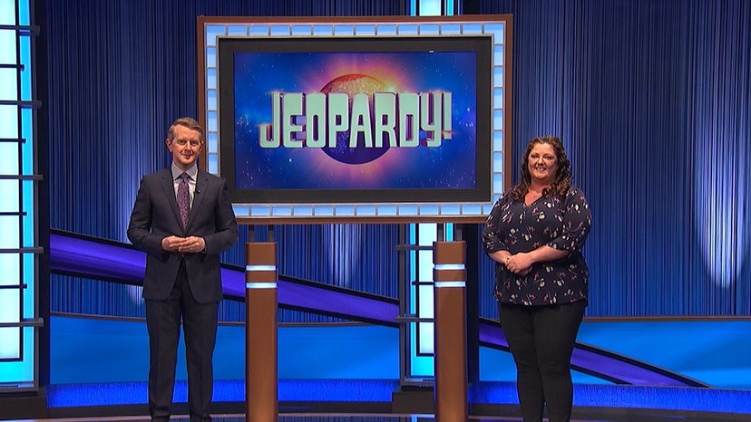Lauraltonhall's tweet photo. Accompanied by her sister Maureen Birney Broatch '02, Colleen Birney '98 recently traveled to California for a once-in-a-lifetime experience - to be on Jeopardy! Colleen's episode will air on Wednesday, July 27! Congratulations, Colleen - we are #LHProud! 🎉 #LifeAfterLH https://t.co/dxveuylHzM