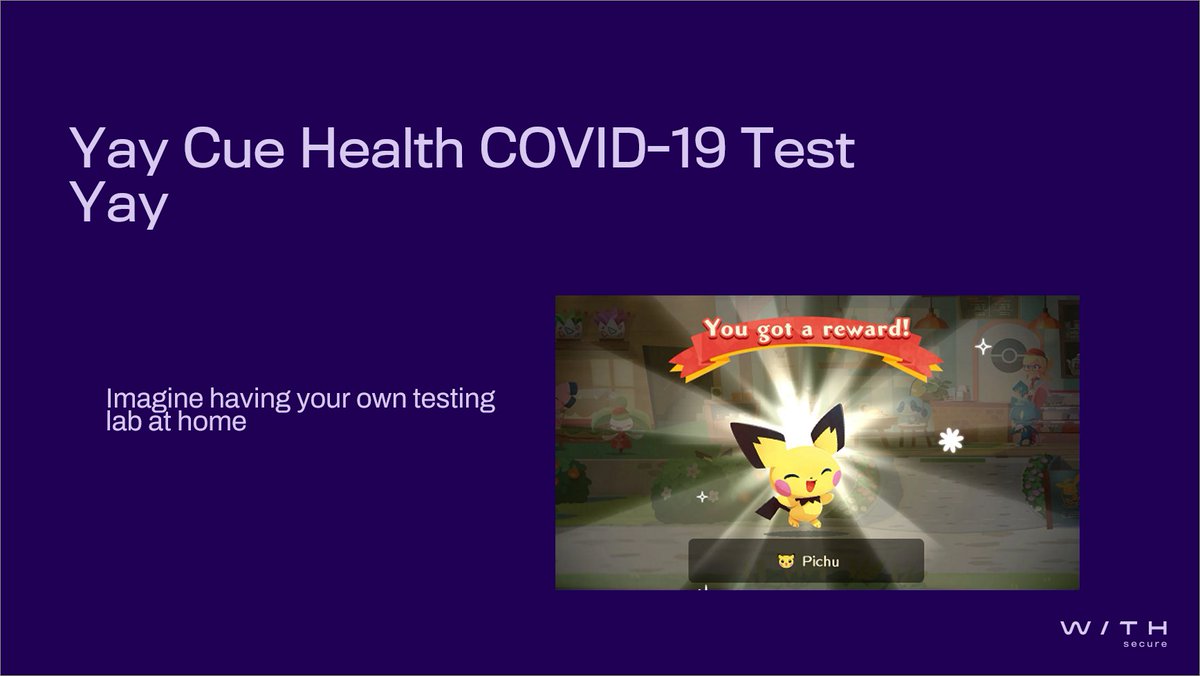 Yogehi's tweet photo. I'm giving a talk at the Biohacking Village at Defcon this year

And I fully expect people to pay more attention to Pichu than what I'm saying

Talk is at 10:30AM PST on August 13

@DC_BHV @WithSecure https://t.co/Um1SFTtsqg
