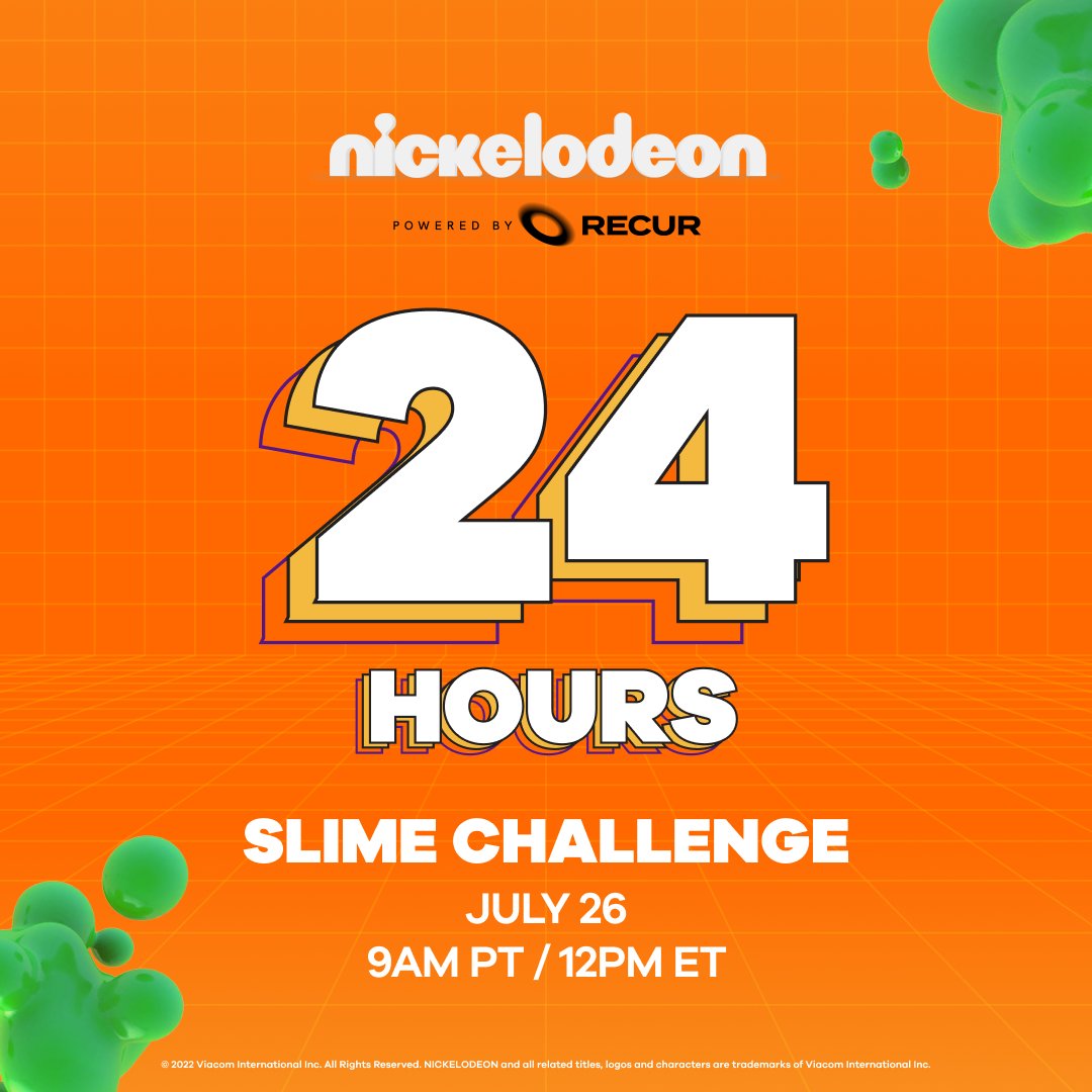 nickelodeon_nft's tweet photo. The Slime is brewin' and almost ready to be released 🧪

The Slime Challenge goes live in 24 HOURS ⏰ on July 26 at 12pm ET

Let us know if you are trading in your #NickelodeonNFT for Slime 🤔 

This is a tougher decision than picking our favorite Nickelodeon show 🤯 https://t.co/9gveo42yBm