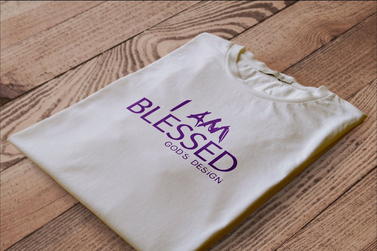 These shirts were created to be positive affirmations! If you feel blessed, You ARE BLESSED! Grab you I AM BLESSED shirts today! LMICollective.com <a href="/40Samuels/">Rosa Sparks</a> #TapIn