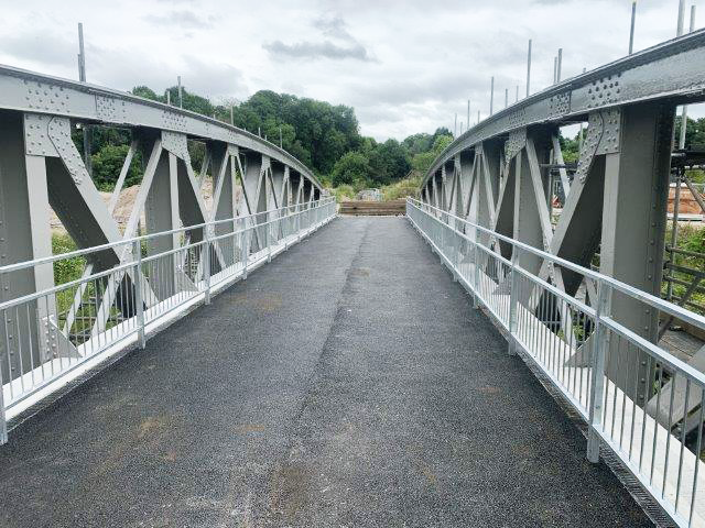 Taziker_'s tweet photo. We have completed the refurbishment of Polythene #Bridge in #Northwich! 

We replaced the original timber deck with a new concrete/tarmac surface; carried out #scaffolding &amp; #encapsulation works; grit-blasted &amp; applied a new coating system; as well as #steel strengthening works. https://t.co/G24JnSwlXp