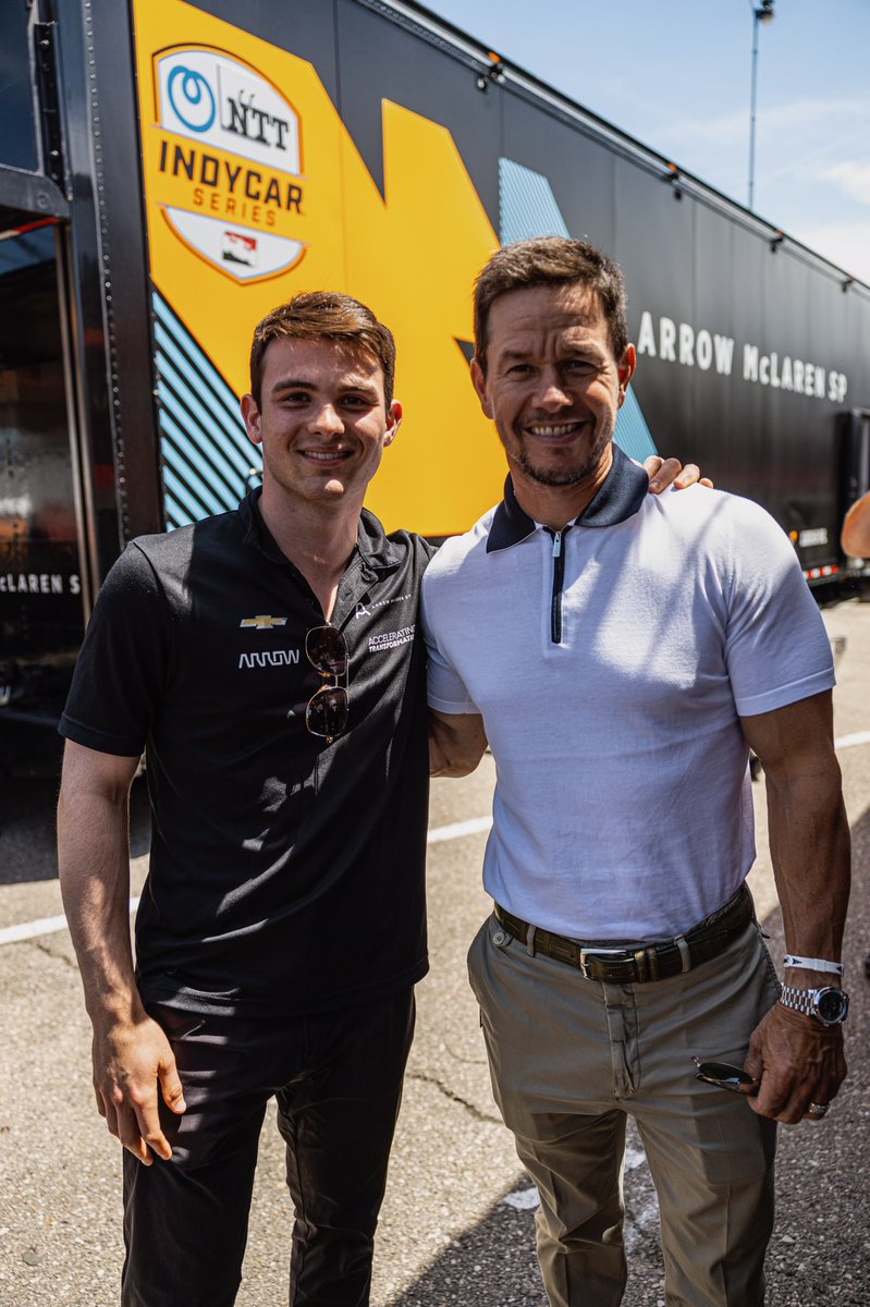 PatricioOWard's tweet photo. Just me and a fan😅Now you need to come to more races. No excuses @markwahlberg 
P.S. JK, im the fan https://t.co/aJVaM1UY44
