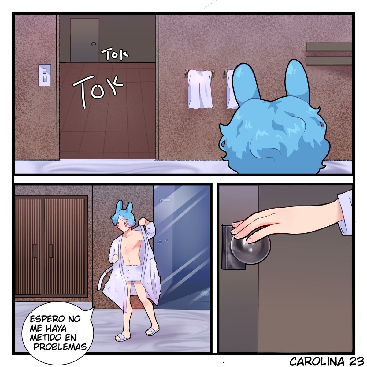 Carolina_23_000's tweet photo. Toy Freddy x Toy Bonnie 🧡💙✨ cómic+18 ⚠️
#toy_freddy #toy_bonnie #toy_freddy_x_toy_bonnie #fnaf_art #fnaf_2 #fnaf_yaoi #fnaf_humanized #fnaf #nwsf #para_ti #comic https://t.co/t2YxPKIz9i