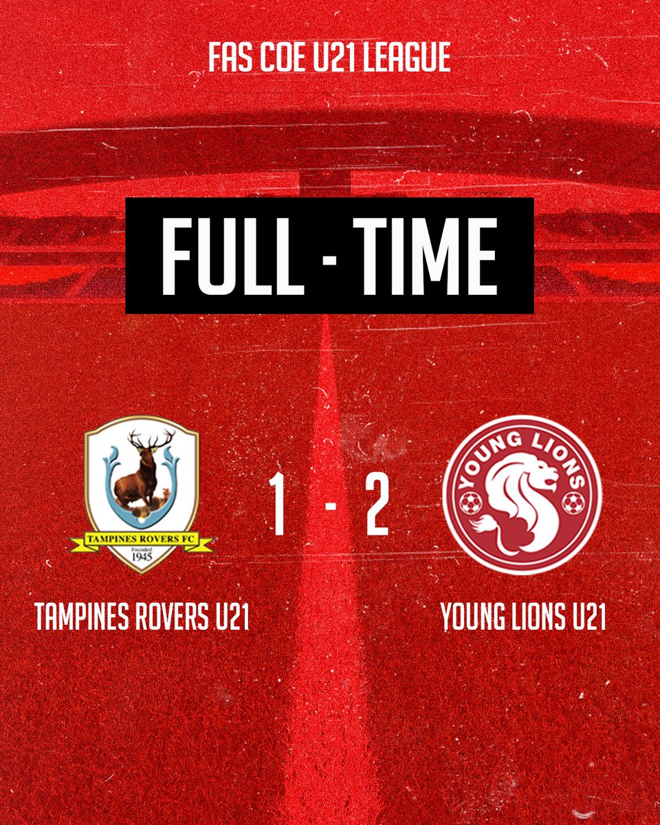 yglions's tweet photo. Starting off the U-21 league with a win. 🦁
#coyl #YoungLions #TRYL https://t.co/1WMLoBUQTE