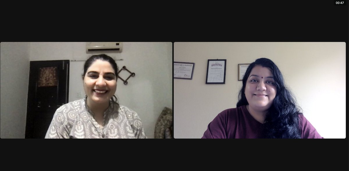 Nikita_JN's tweet image. Monday morning session with @LifeCoach_Mridu soothes my inner peace and brings calmness to get ready to rock for the entire week 🧘‍♀️🙌🙇 thank you @axelerant for providing us the coaches 😊
#LifeAtAxelerant #PerformanceCoachingForAll #Axelerant