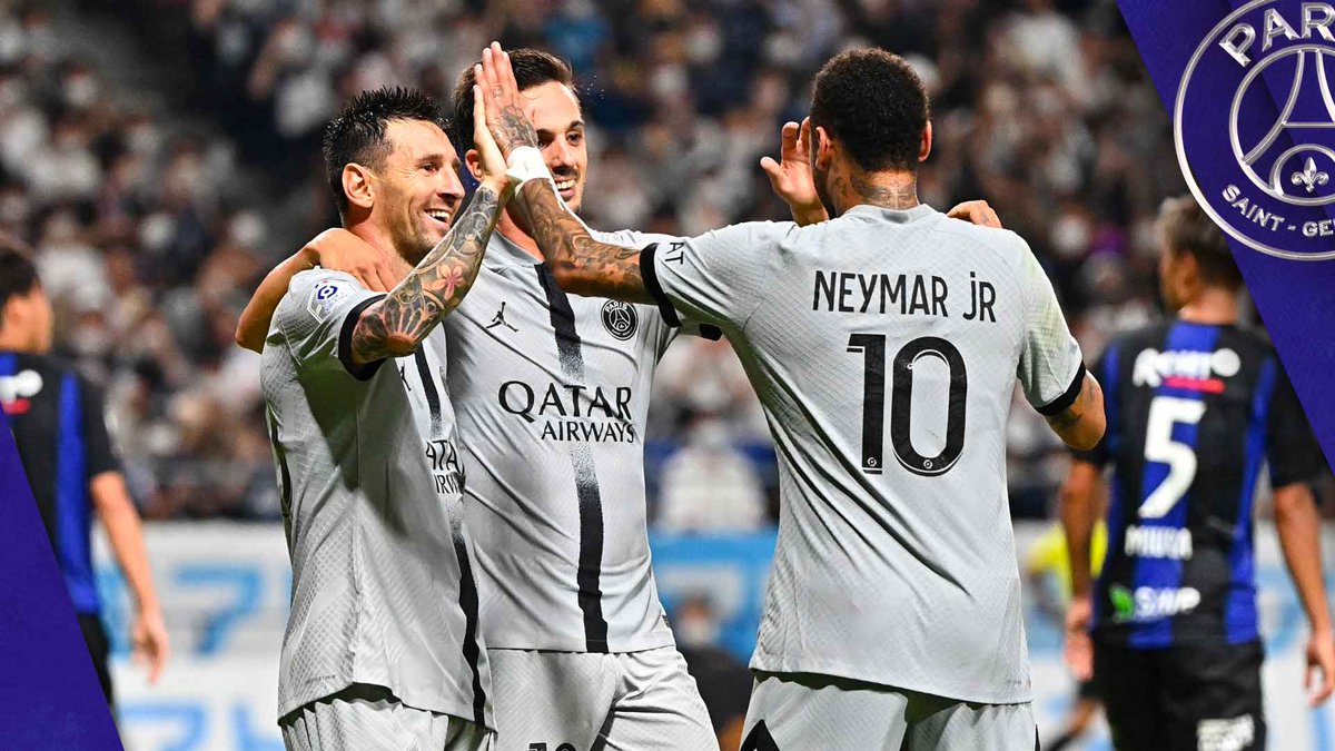 Psg Vs Gamba Osaka Video Highlights Watch Lionel Messi Neymar Kylian Mbappe Score In Club Friendly Latestly