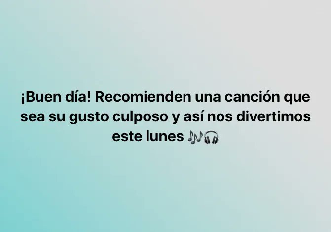 sopitas's tweet photo. Es lunes de gustos culposos ☝️😌🎶🎧 https://t.co/X2xUieDyM1