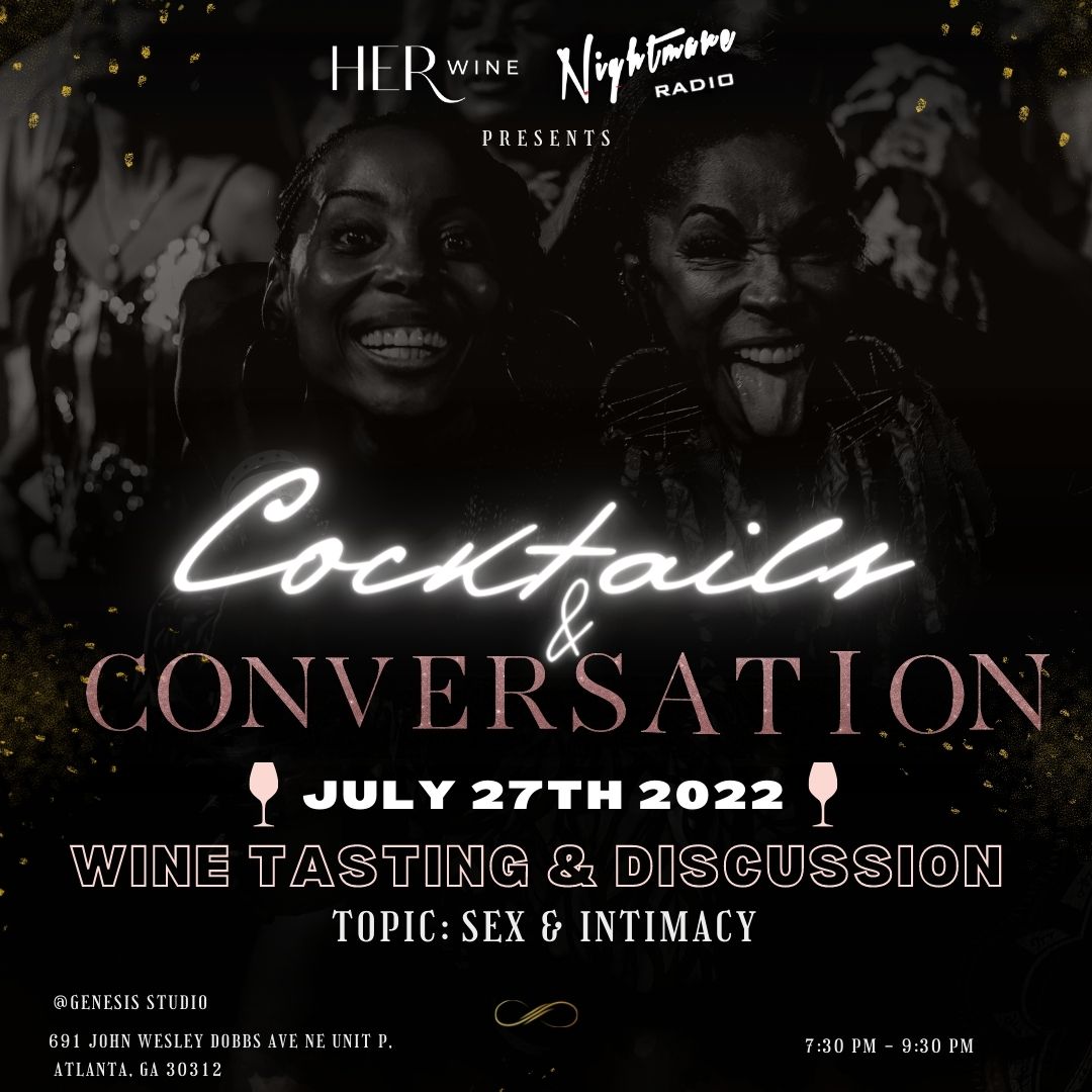 NightmareRadio1's tweet photo. Grab Your tickets! CockTails and Conversations Wednesday! 

Topic: Sex and Intimacy! We'd love to see you there. 

 https://t.co/X9CAfyNcJl… https://t.co/ZJ5kSeIpQA