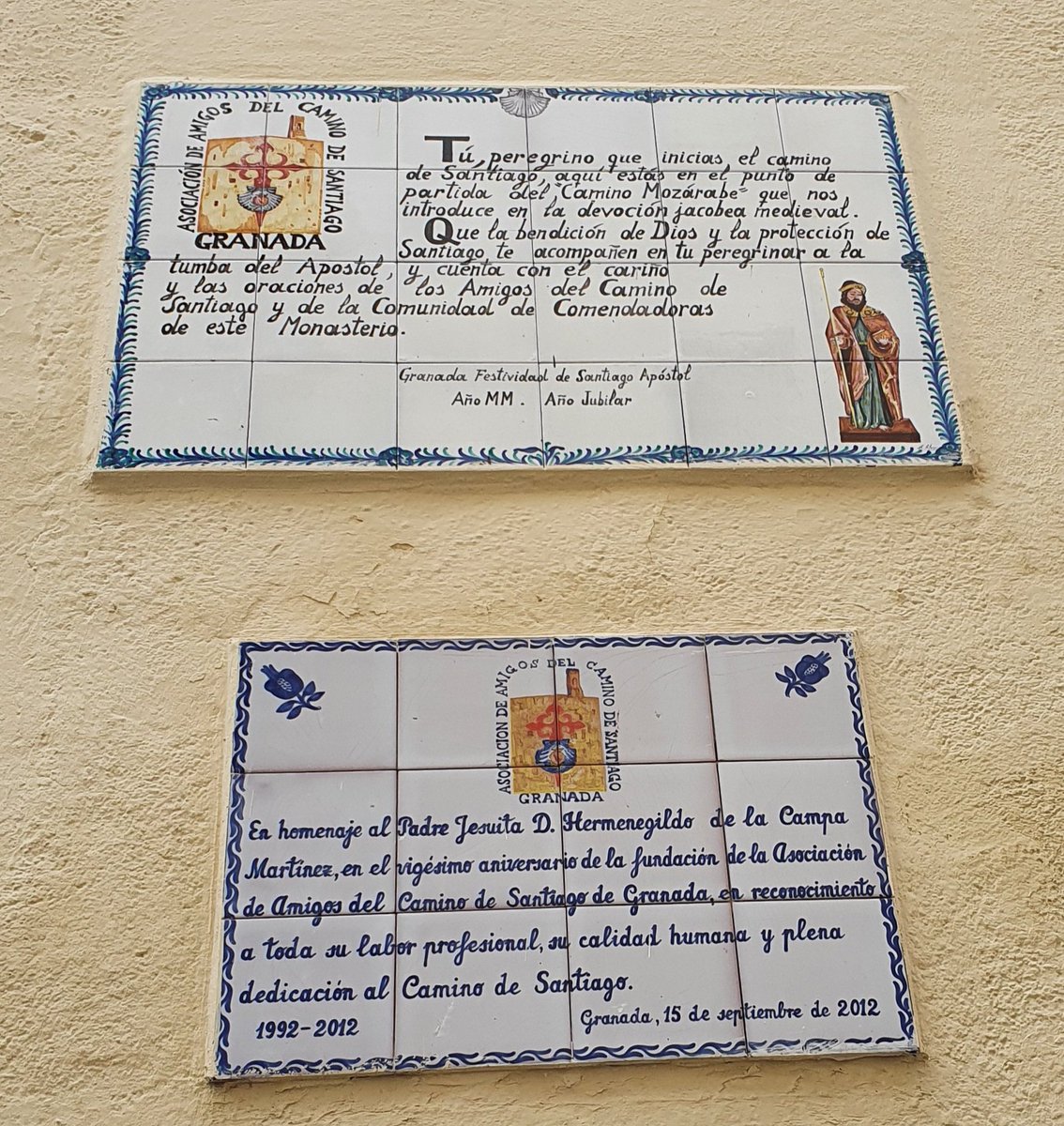 InicioMozarabe's tweet photo. Desde la Asociación de Amigos del Camino de Santiago de Granada os deseamos un feliz y venturoso día de Santiago Apóstol.
Imágenes tomadas del Real Monasterio de la Madre de Dios de las Comendadoras de Santiago en Granada. SANTA MISA. https://t.co/DlUJH7J8HL