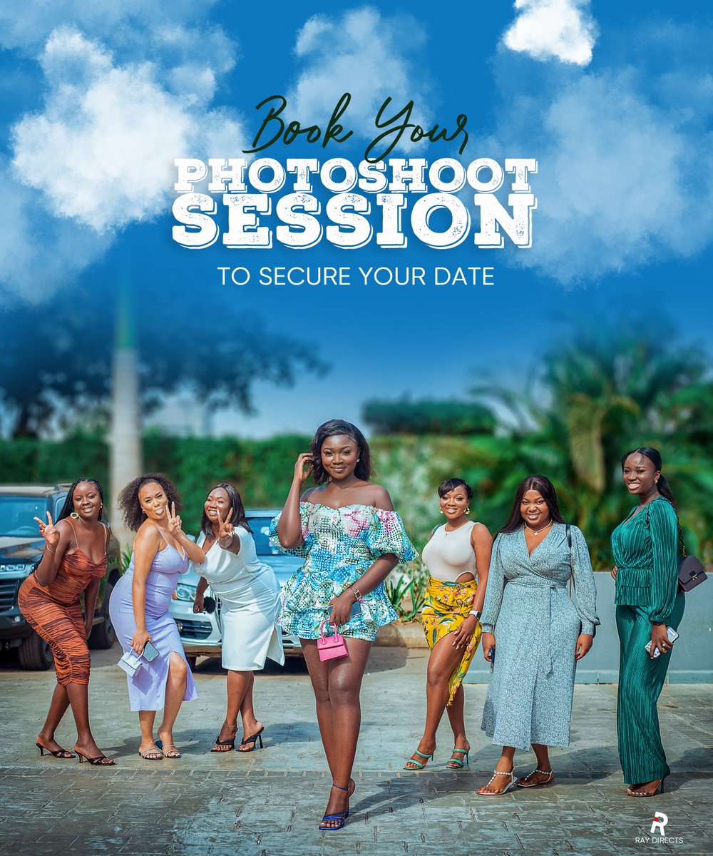 Ray_directs's tweet image. We're opened for Business
To Book Us kindly call / whatsapp us on 
0245897776 / 0557255777
FB : @Ray_directs
IG : @Ray_directs