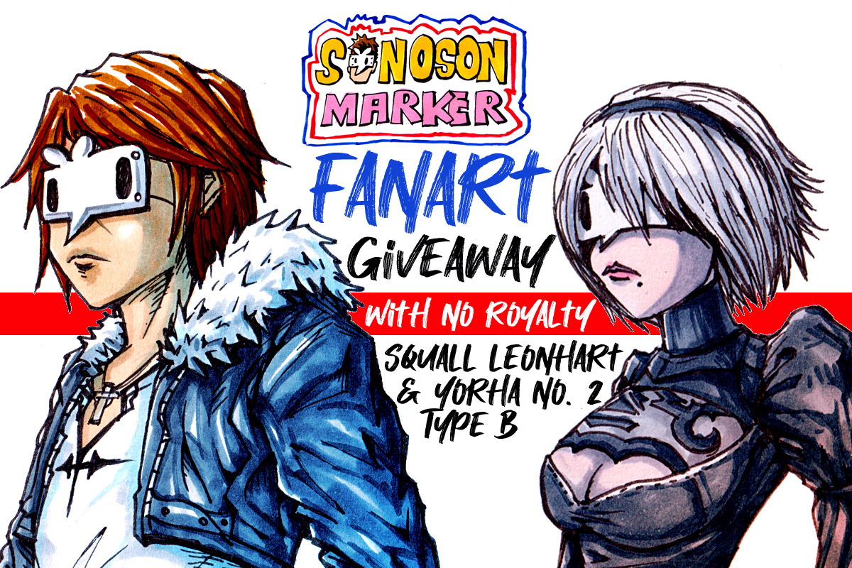 Sonoson Marker is giving fanart NFTs for free. 1 edi of NieR: Automata and 1 edi of Squall Leonhart FF8 to honor the well-known video game characters.

1. Follow <a href="/sonoson12/">sonoson</a>
2. Like &amp; RT
3. Tag 3 friends

Near wallet id needed
Announced in 24 hrs

#NFTGiveaway #NFTs #ParasNFT