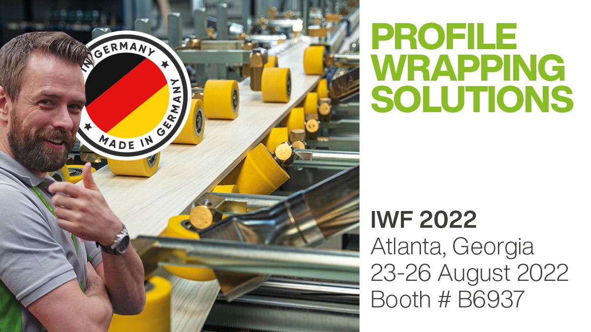 CeflaFinishing's tweet photo. Our #profilewrapping #Duespohl brand is looking forward to seeing you in Georgia at the #IWF22. Find out more: https://t.co/M4Pbu3hRO9 https://t.co/HX1J2skCWI