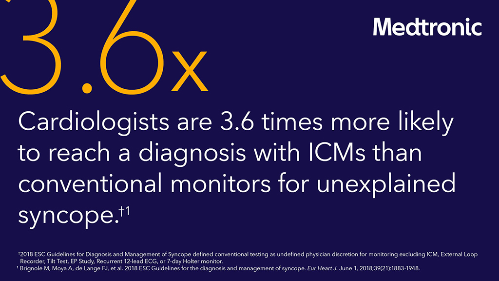 MDT_Cardiac's tweet photo. Get answers for unexplained syncope patients. Learn more about LINQ™ ICMs. https://t.co/2ICutcaYjC
Risks for LINQ include: infection, device migration, erosion and/or sensitivity to the device material. 

Important safety information: https://t.co/ke1q7e3jCe https://t.co/uE3poRGUnf