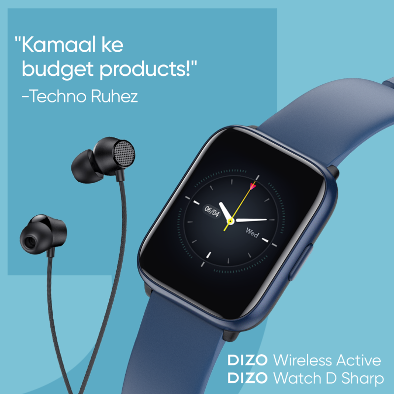 DIZOTech's tweet photo. See what @TechnoRuhez and @hafizsd have to say about #DIZOWirelessActive and #DIZOWatchDSharp😌
Now, #GrooveNonstopInStyle and also get a #SharpStyleSharperView
#DIZO #BeDifferent https://t.co/m0QdVl4iUd