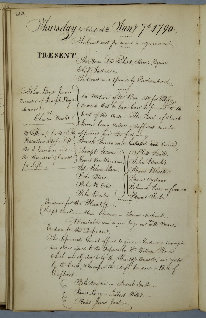 NY State Archives on Twitter "Attorneys and rivals Aaron Burr and