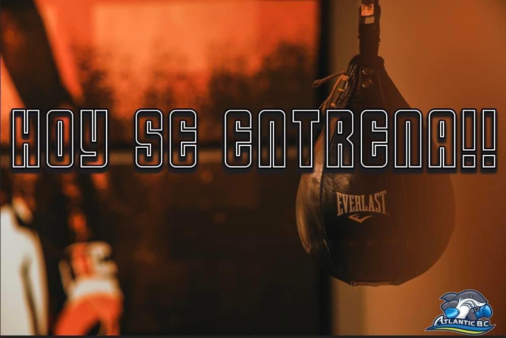 AtlanticBoxing's tweet image. Llego el Lunes y el cuerpo pide TRAINING 🥊🦈

Los esperamos en horario regular 🚀💯

🔵Menores de 18 - Desde las 5:00pm 

🟡Adultos - Desde las 6:00pm

🔵 Aficionados - 5:00pm