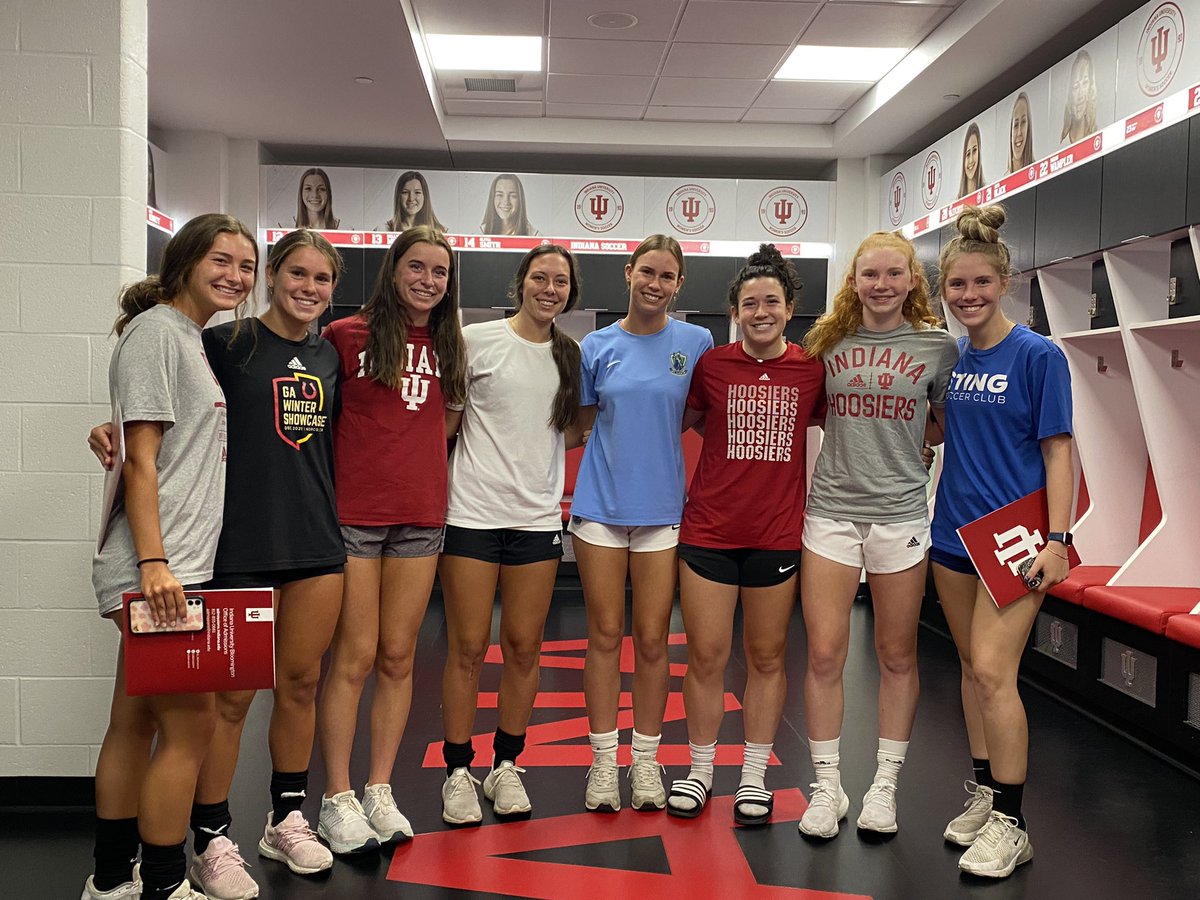 Awesome two days playing soccer with my future IU teammates!  I can’t wait to be a Hoosier! ❤️🤍⚽️
<a href="/IndianaWSOC/">Indiana Women's Soccer</a>