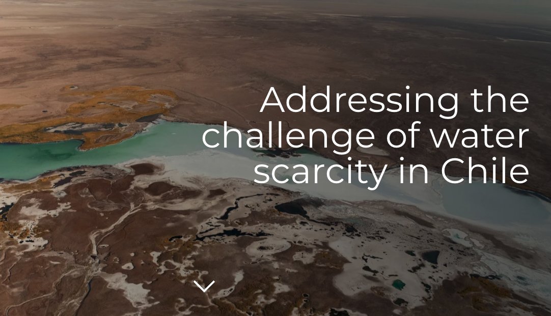 SMI-ICE-Chile (@smiicechile) on Twitter photo El programa de Yacimientos Complejos de <a href="/SMI_UQ/">Sustainable Minerals Institute (SMI), UQ</a> apoyó el desarrollo de la idea de una herramienta optimiza la disponibilidad de agua en el norte de Chile.
<a href="/SMIICECHILE/">SMI-ICE-Chile</a> cuenta con un contrato por 3 años con M.C. Inversiones para para escalar esta idea:
stories.uq.edu.au/smi/2022/addre… El programa de Yacimientos Complejos de <a href="/SMI_UQ/">Sustainable Minerals Institute (SMI), UQ</a> apoyó el desarrollo de la idea de una herramienta optimiza la disponibilidad de agua en el norte de Chile.
<a href="/SMIICECHILE/">SMI-ICE-Chile</a> cuenta con un contrato por 3 años con M.C. Inversiones para para escalar esta idea:
stories.uq.edu.au/smi/2022/addre…