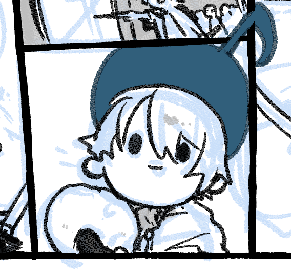 音符男士が可愛すぎてまた漫画を描いてしまった。もうすぐ載せます。 