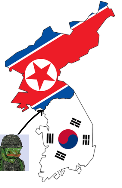 Sajic_S's tweet photo. I'll tell you what happened when a North Korean soldier came to us in the military.  I had been Gyodong-do on the map for about 6months. It is only 2km away from North Korea. Honestly, we could see each other very well. 
#military #Korea #koreański #Корейский #Корея #韓国軍 https://t.co/UjsELdLbOK