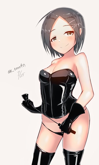 #艦これ版真剣お絵描き60分一本勝負_20220725
#艦これ版深夜の真剣お絵描き60分一本勝負

ちょっとオーバーしちゃった 