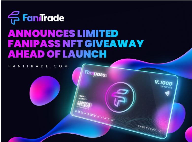 FaniTrade announces the limited NFT FaniPass giveaway ahead of the launch👇
gplinks.co/vvBGnnJ
#NFTCommunity #NFT #NFTGiveaways #NFTAllStars