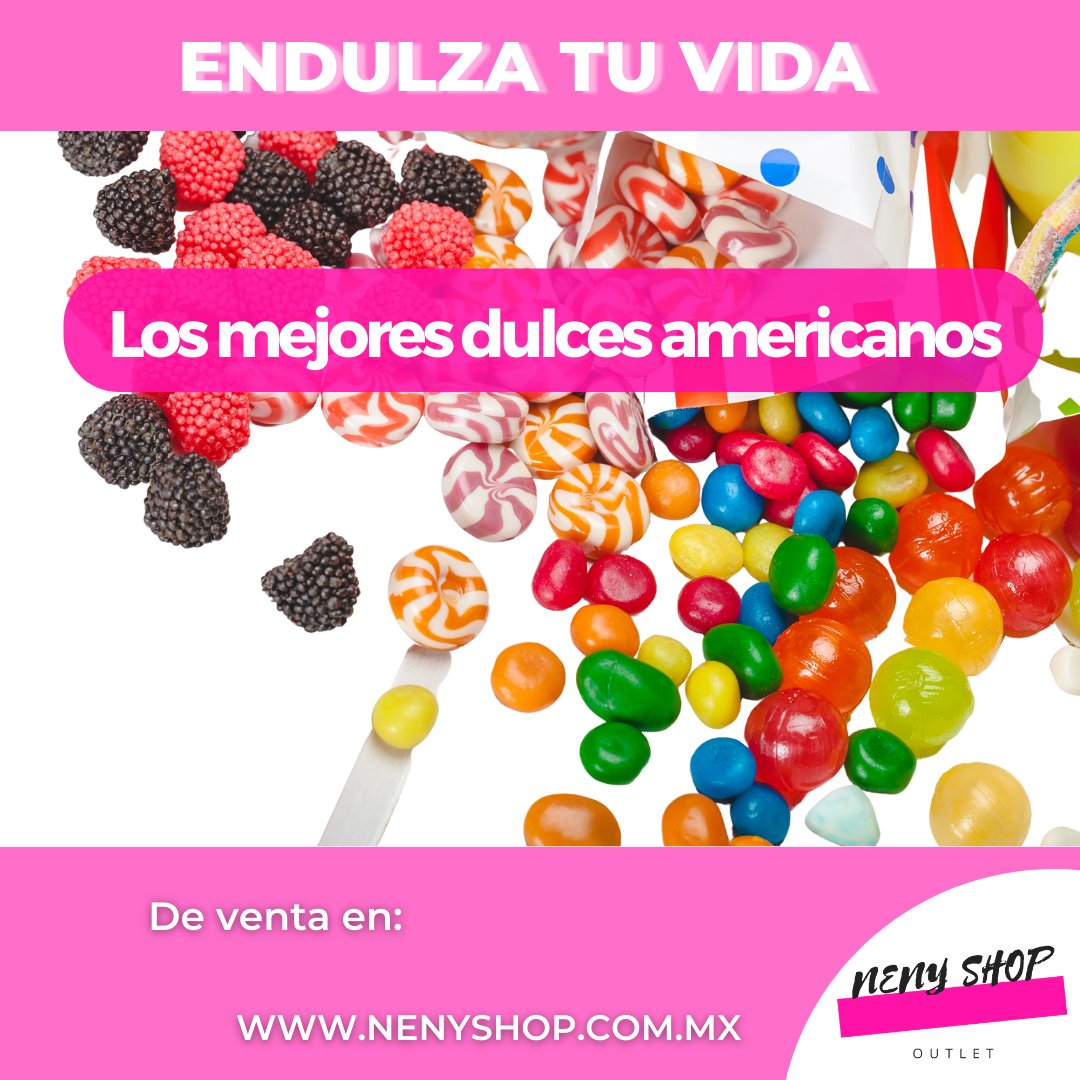 NenyShopOutlet's tweet photo. ¡Endulza tu vida con los mejores dulces americanos! En nuestras cajas sorpresa
¡De venta aquí en Nenyshop!
#Endulzatuvida
#Tutiendadevariedades
#Nenyshop
Visítanos: https://t.co/DaONcV5aMy https://t.co/XYMbHxRARp
