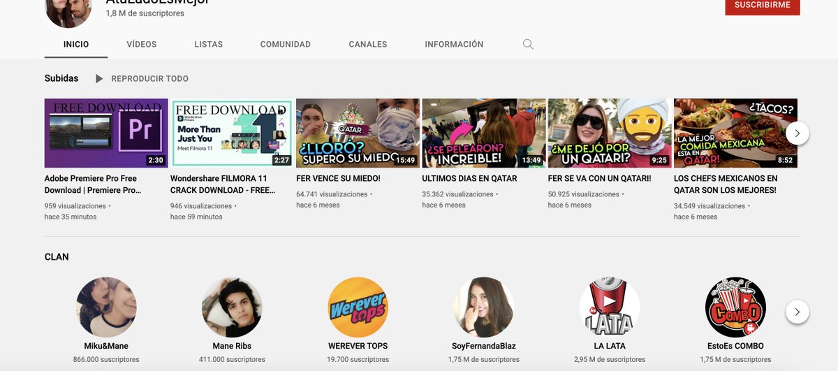 werevertumorro's tweet image. Hola!!!! hoy amanecí bien hackeado... @YouTubeLATAM @YouTubeMexico me podrían apoyar por favor para poder recuperar mi canal, acceso y videos al correo que tenía todos los canales ahi? porfa que acaban de desaparecer WEREVERTUMORRO y ya están subiendo videos a ATULADOESMEJOR