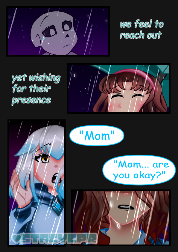 CprStacy's tweet photo. HugleTale Side Comic: Rain (pt. 1)
All started from an aggie doodle while it was currently rainy season. This is not canon from the AU.
HugleTale - @CprStacy
Elys and Arno - @TurtleShay
#sans #frisk #sansxfrisk #friskxsans #frans #hugletale #undertale #undertaleau https://t.co/g3XfFAlK03