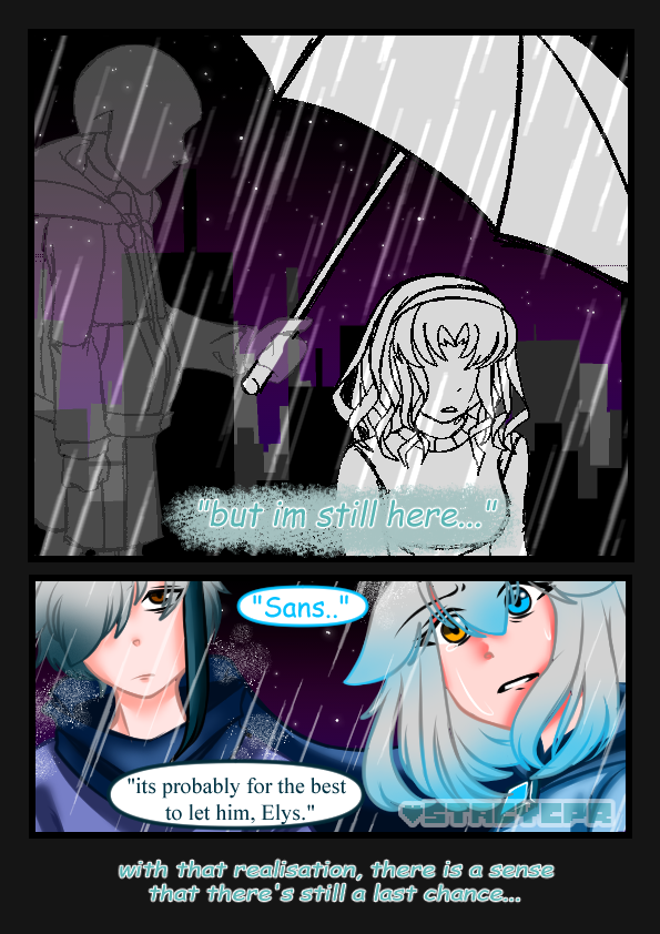 CprStacy's tweet photo. HugleTale Side Comic: Rain (pt. 1)
All started from an aggie doodle while it was currently rainy season. This is not canon from the AU.
HugleTale - @CprStacy
Elys and Arno - @TurtleShay
#sans #frisk #sansxfrisk #friskxsans #frans #hugletale #undertale #undertaleau https://t.co/g3XfFAlK03
