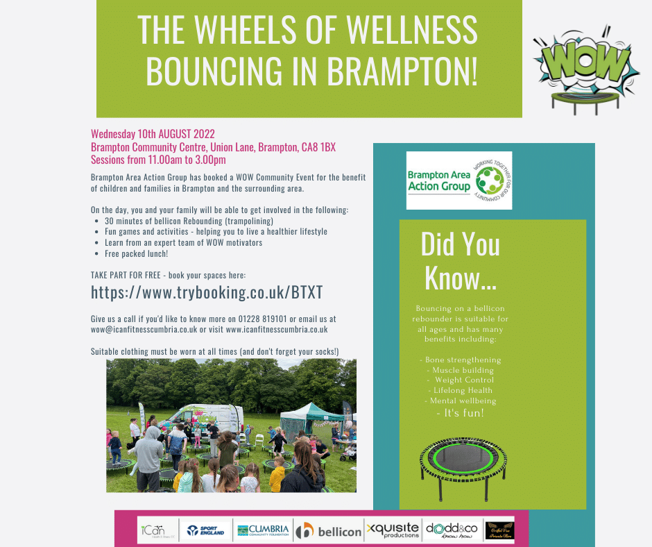 iCanWowCumbria's tweet photo. Back in Brampton on the 10 August 2022! Come and join us :-)

https://t.co/tUmiKHOaSM https://t.co/bySFSHLDeD