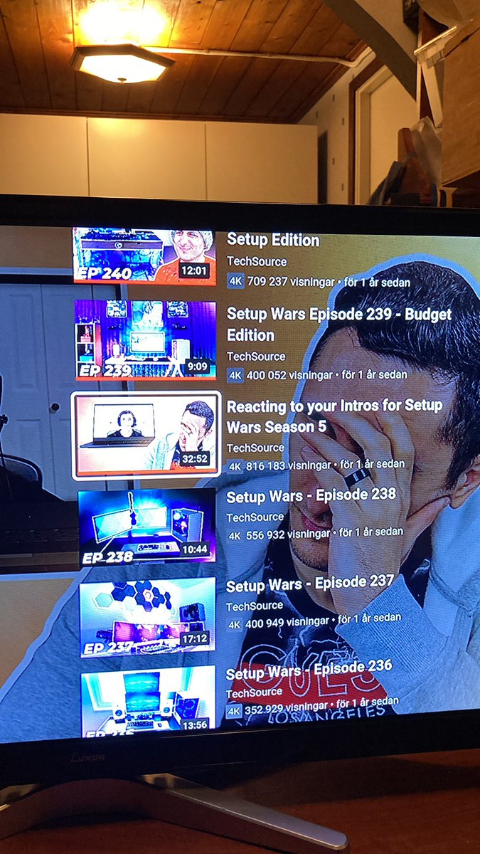 JonathanGustaf9's tweet photo. Why is this video in your playlist of setup wars? @Ed_TechSource https://t.co/8IADRAw2fA