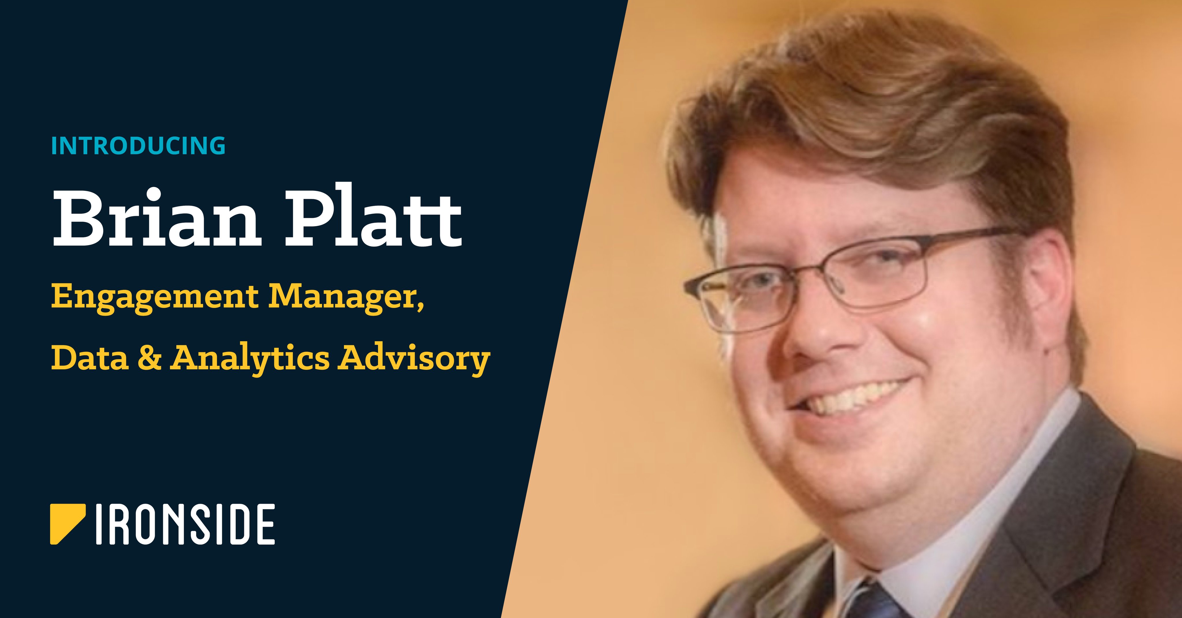 Ironside on Twitter "Ironside is happy to our new Engagement Manager for Data