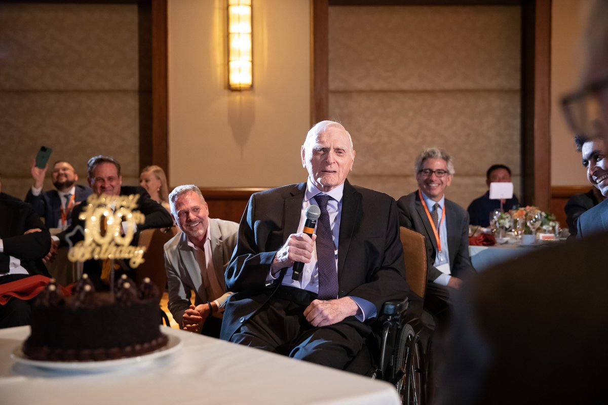 "If you live long enough, you never know what's going to happen!" – John B. Goodenough

Happy 100th birthday, Professor Goodenough! #Goodenough100