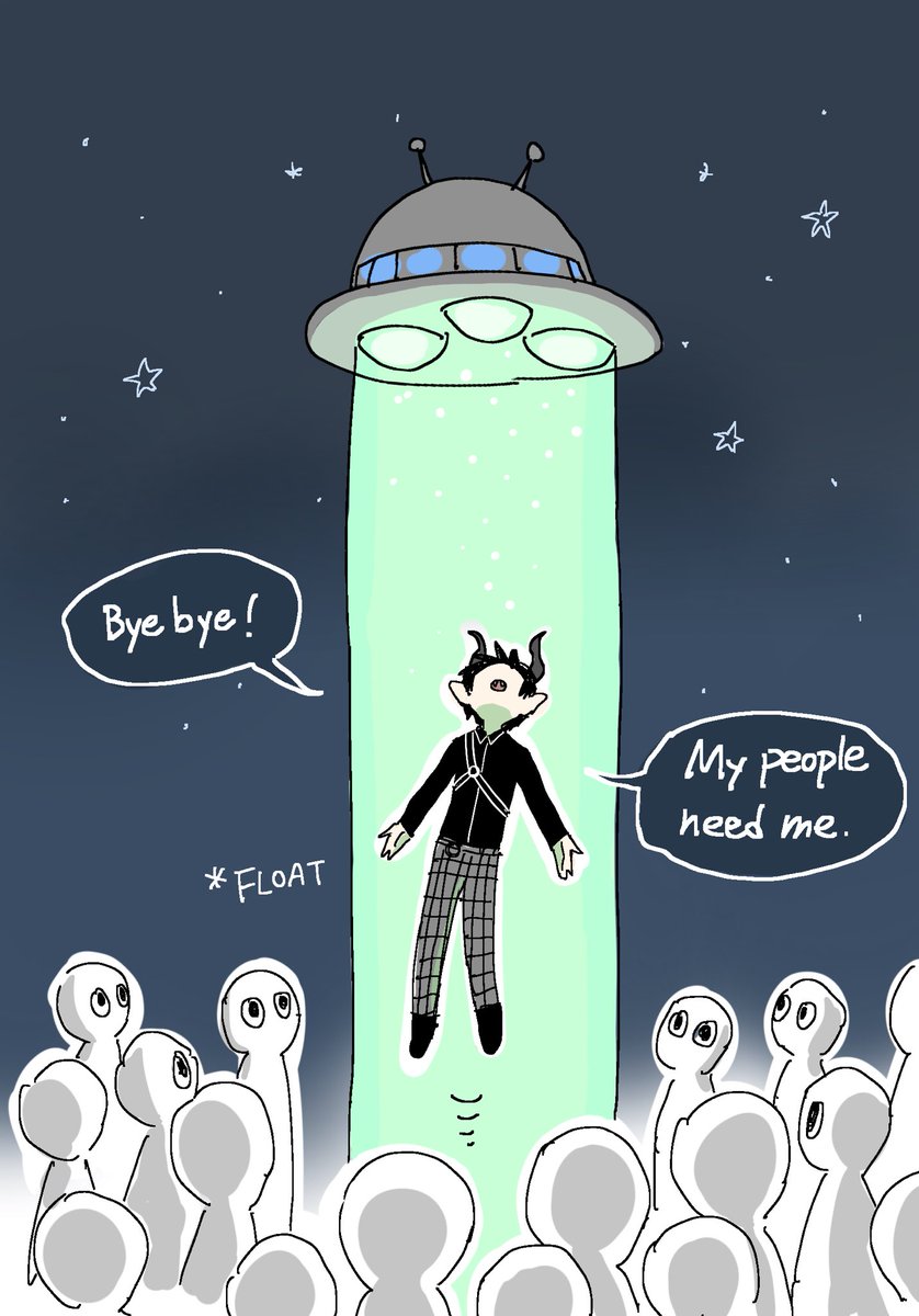 aresmaximoff's tweet image. “Bye bye. My people need me.”

He ascended…
#RenZottoArt