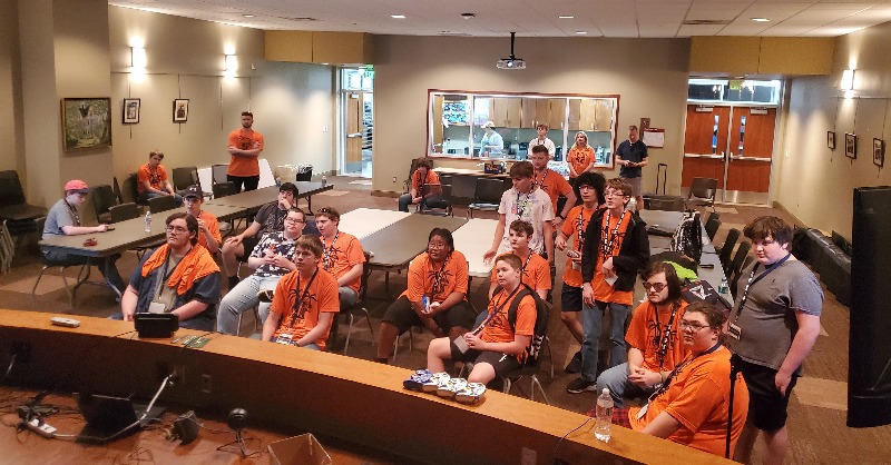 Lyon College’s first Esports Camp was a success with roughly 20 kids, ages 12+, getting first-hand experience with Lyon Esports. Participants learned about different careers in gaming, built computers, and got coaching in League of Legends, Super Smash Bros, and Rocket League!