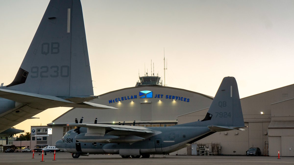 Updated hangar signage at the FBO! #Aviation #Sacramento #FBO