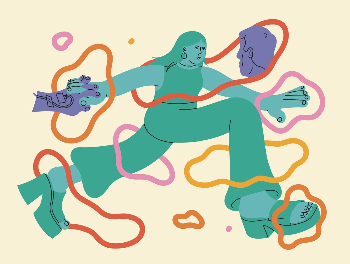 In May I illustrated the <a href="/nytimesbooks/">New York Times Books</a> article for the release of This Time Tomorrow by <a href="/emmastraub/">Emma Straub</a> 
🖋 <a href="/susandominus/">Susan Dominus</a> 
AD - <a href="/mattdorfman/">Matt Dorfman</a> 
<a href="/BrillArtists/">Brilliant Artists</a> 
   #editorialillustration #vector