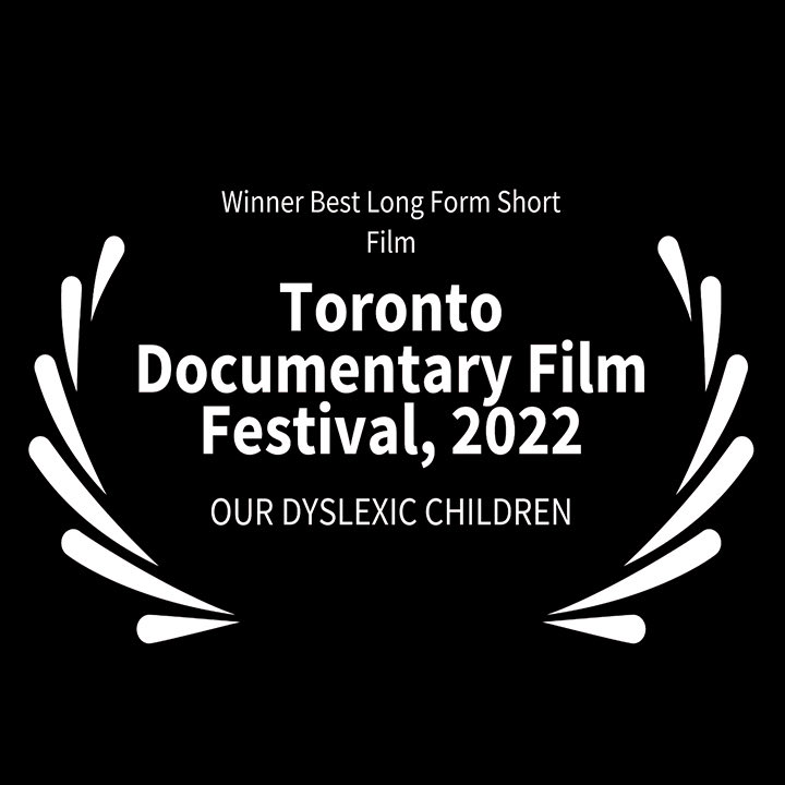 Parents4RJ's tweet photo. WINNER - We are honored to WIN the Best Long Form Short Film for our doc OUR DYSLEXIC CHILDREN at the Toronto Documentary Film Festival!  Go to our website in bio to watch this AWARD WINNING film now!  Because every child deserves to learn to read! ⁦
#ParentsForReadingJustice https://t.co/C3yRiMWs2W