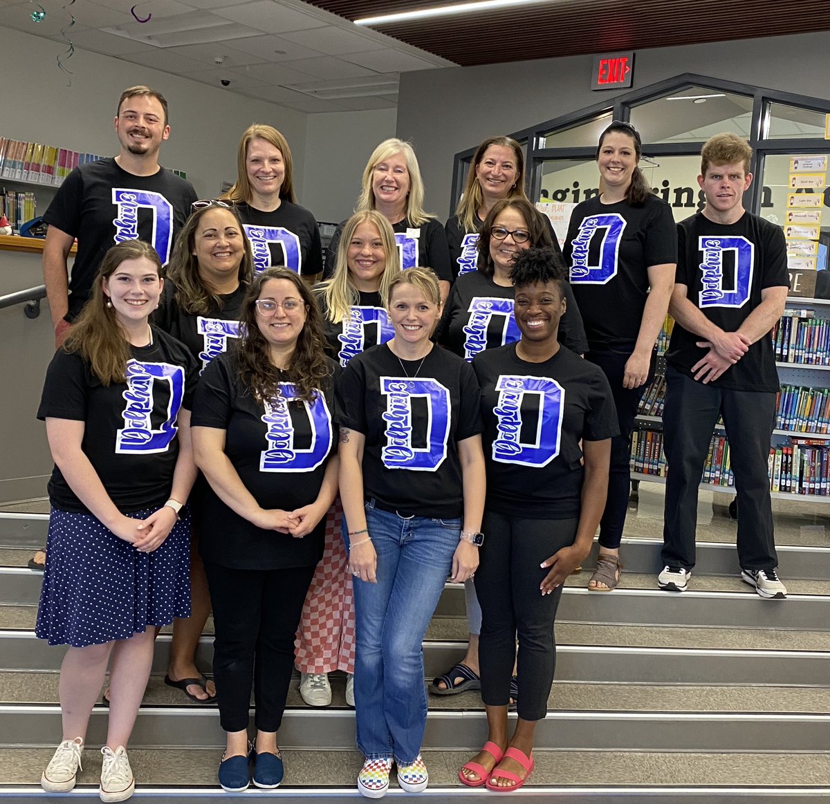 Donald is happy to welcome new staff members. #LISDnewteacher