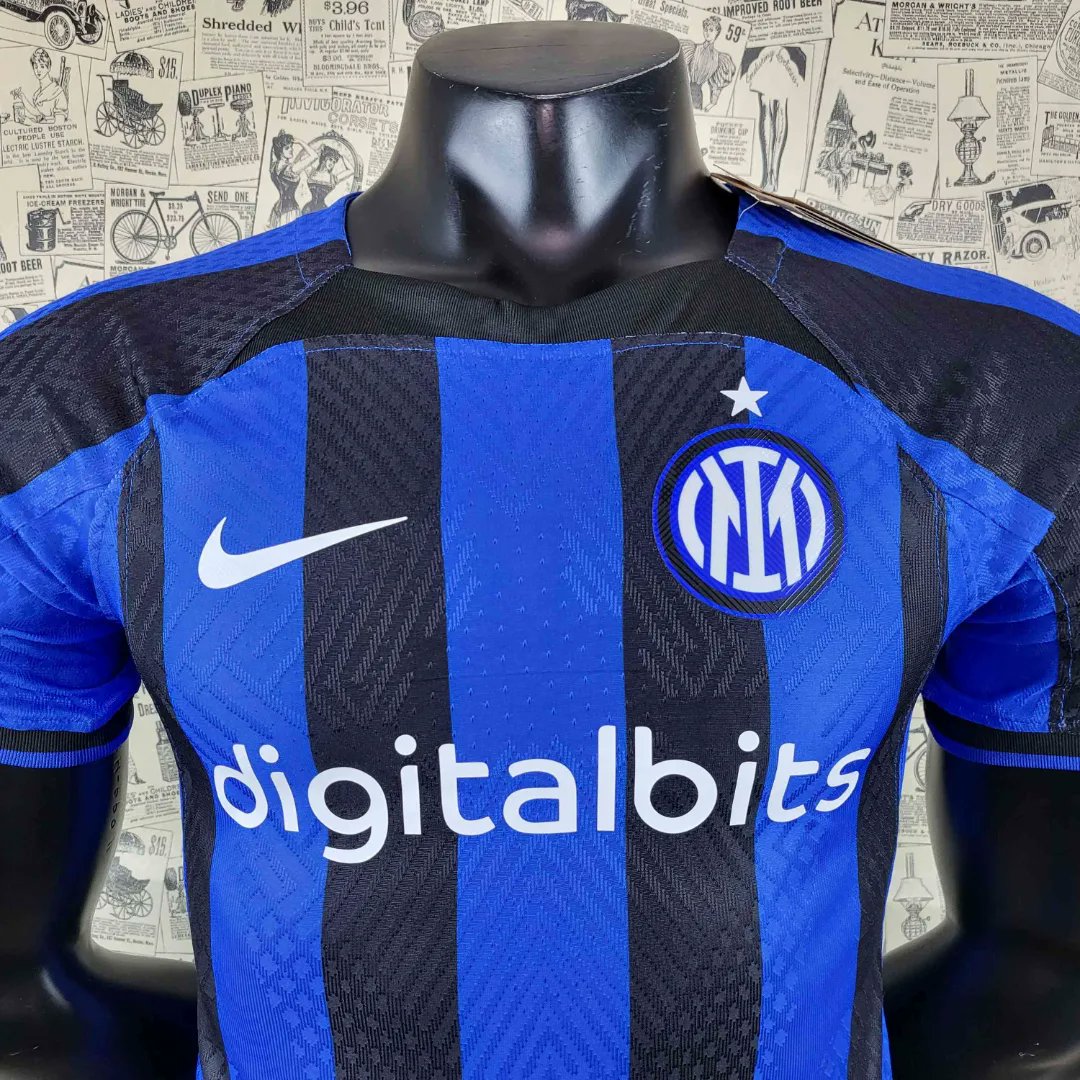 didocamisaria's tweet photo. Player Edition Inter Milan Home 2022-23

💰 | R$ 165 a vista
☎️ | 21995641582
📦 | Produto sob encomenda 
✏️ | Personalize do seu jeito
✅ | Padrão europeu de qualidade
💵 | Pix ou cartão 12X com juros
🚚 | Frete grátis para todo Brasil
🏷 | Acompanhe seu pedido com o código https://t.co/gRffQIFcPA