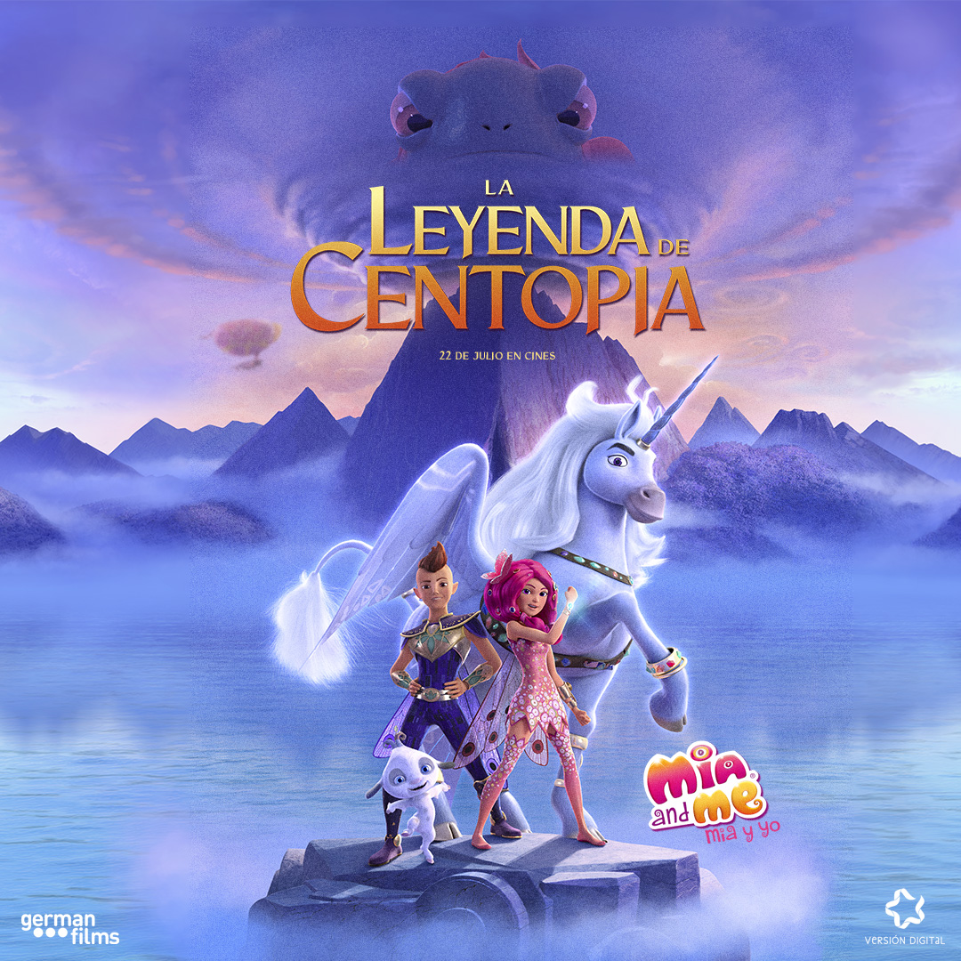 Films_VD's tweet photo. ¡Preparados para hacer historia! 🌈🦄 Mia y yo en los mejores cines. 😍

#miayyolapelicula #miaandme #laleyendadeCentopia https://t.co/Flry9gPUG2