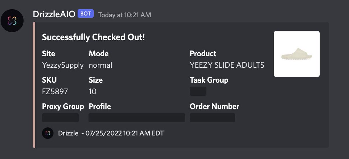 Jerm (@bigshoejerm) on Twitter photo Monday Morning Slide
3 Checkouts
<a href="/ValorAIO/">Valor</a>
<a href="/DrizzleAIO/">Drizzle</a>
Proxies: <a href="/WolvesProxy/">WolvesProxy</a> <a href="/mushroomproxy/">Mushroom Proxy</a>
Group: <a href="/polarchefs/">Polar Chefs</a>
ACO for: <a href="/batcaveaco/">Bat Cave ACO</a> Monday Morning Slide
3 Checkouts
<a href="/ValorAIO/">Valor</a>
<a href="/DrizzleAIO/">Drizzle</a>
Proxies: <a href="/WolvesProxy/">WolvesProxy</a> <a href="/mushroomproxy/">Mushroom Proxy</a>
Group: <a href="/polarchefs/">Polar Chefs</a>
ACO for: <a href="/batcaveaco/">Bat Cave ACO</a>