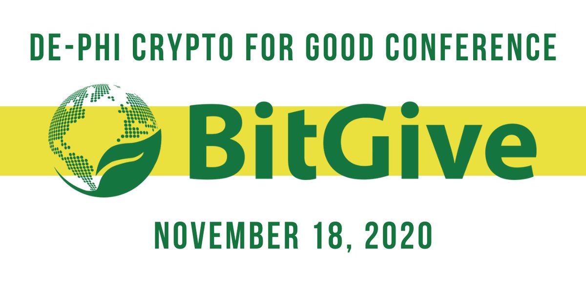 BitGive® (acquired by Heifer) (@bitgiveorg) on Twitter photo In the peak of #covid19, we hosted our first conference. It was the first global event solely focused on social impact and nonprofit projects around the world in $BTC, #Blockchain, and #cryptocurrency. We were joined by incredible keynote speakers, including <a href="/danpallotta/">danpallotta</a> In the peak of #covid19, we hosted our first conference. It was the first global event solely focused on social impact and nonprofit projects around the world in $BTC, #Blockchain, and #cryptocurrency. We were joined by incredible keynote speakers, including <a href="/danpallotta/">danpallotta</a>