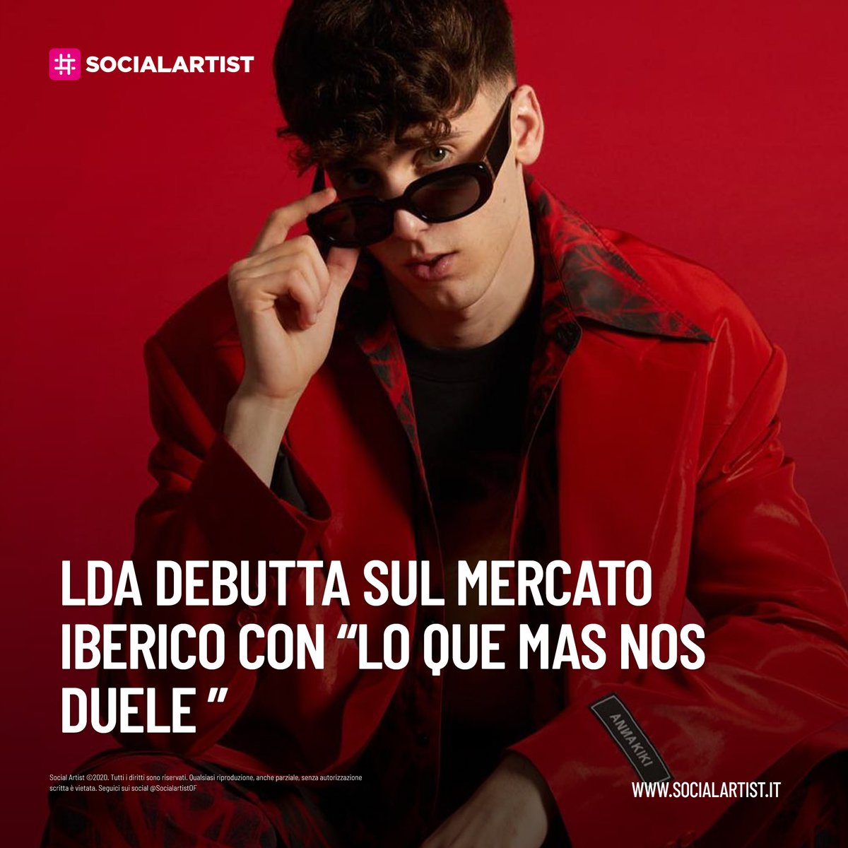 SocialArtistOF2's tweet photo. #QuelloCheFaMale di LDA, singolo di maggior successo discografico di #Amici21, fa il suo debutto sul mercato iberico nella sua nuova versione #LoQueMasNosDuele. https://t.co/LztfpUYZEI