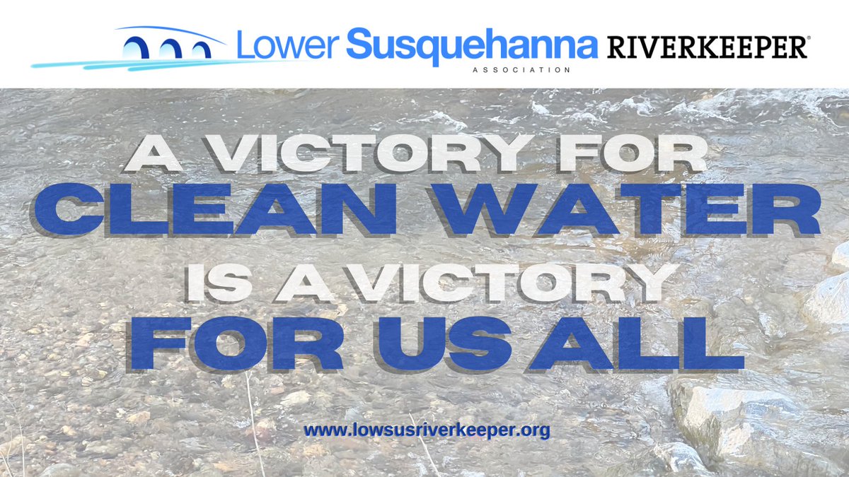 Lower Susquehanna Riverkeeper Association tweet media