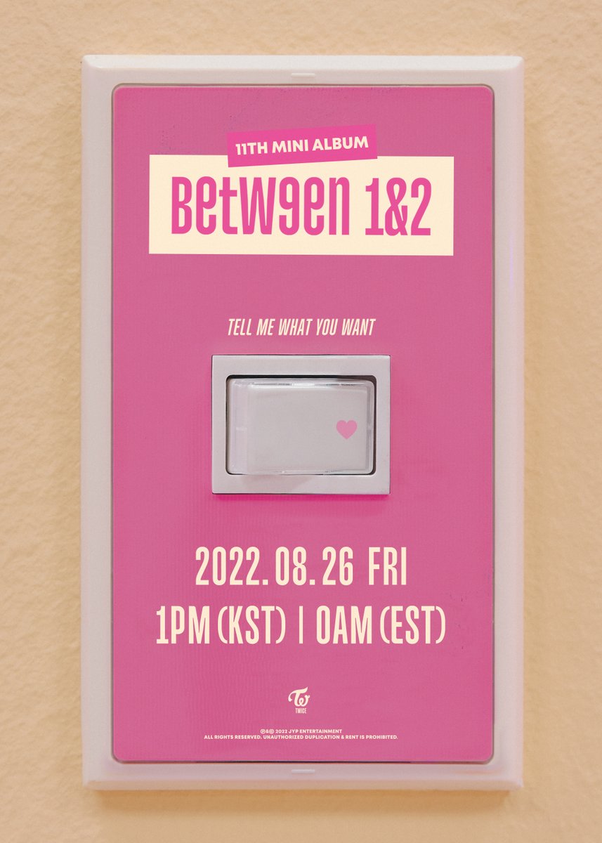It's that time again~
TWICE COMEBACK GIVEAWAY PH! 🎉

Twice 'Between 1&amp;2' Album Giveaway!

4 winners. One for each album version

✅ Like and retweet this tweet! (Can follow din hehe~)
✅ Ends Aug 27. Will draw and announce the winners on August 28!

Goodluck everyone 🥳
