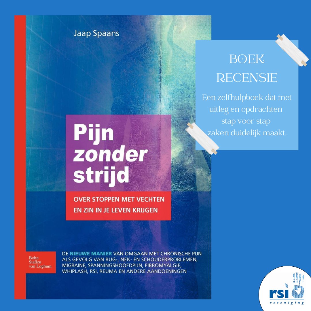 Pijn zonder strijd is een waardevol boek voor mensen met chronische pijn. 📚
Het zelfhulpboek legt de theorie achter de "Acceptance and Commitment Therapy" uit en staat vol met opdrachten om zelf mee aan de slag te gaan!
#RSI #RSIvereniging #BoekRecensie #ACT