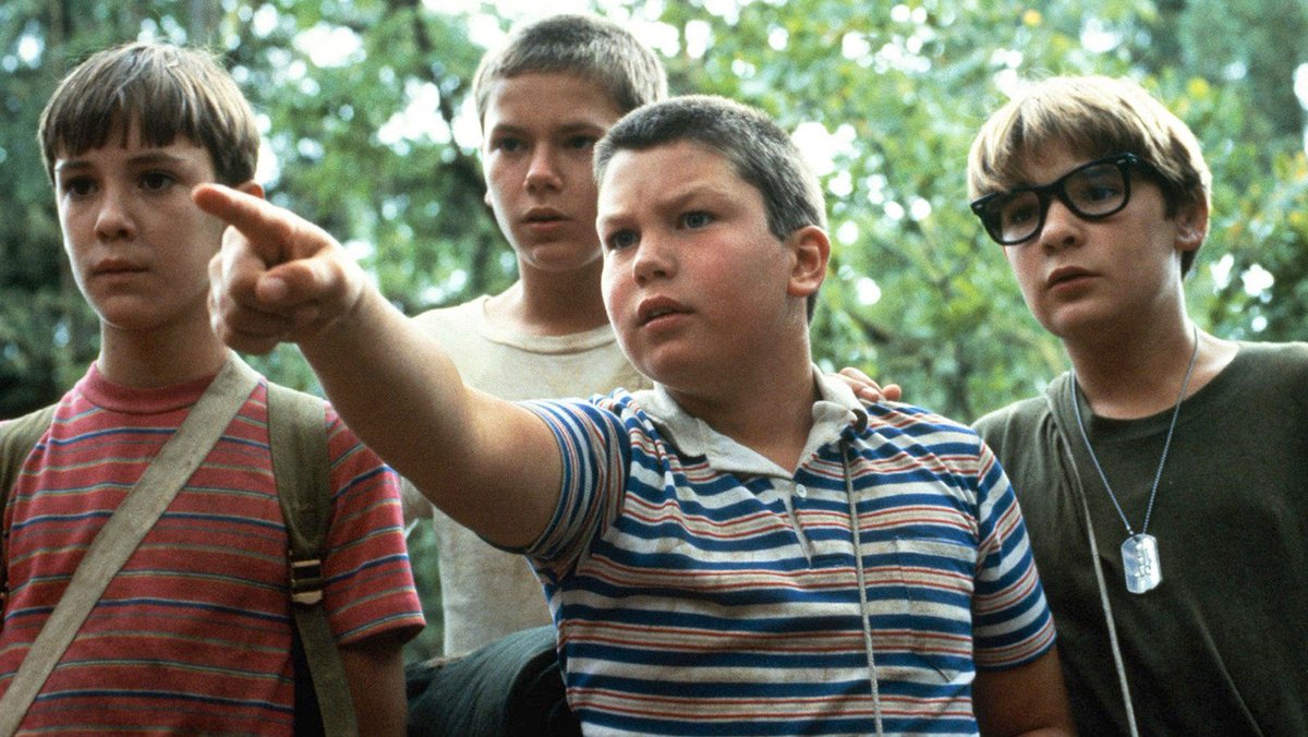 cinema_minute's tweet photo. Summer series #4 

Let's talk about the terrible summer of '59 with Gordie and his gang finding out too closely what death is.

#Standbyme is a classic, released in 1987, directed by #RobReiner with an exceptional cast ensemble !

#stephenking #riverphoenix #kiefersutherland https://t.co/SJ76nINkgE